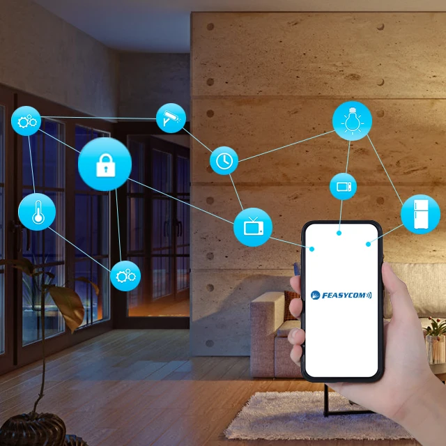Feasycom IoT Solution BT 5.2 Remote Control One-to-many Smallest SIG Mesh Custom BLE Low Energy Bluetooth Module