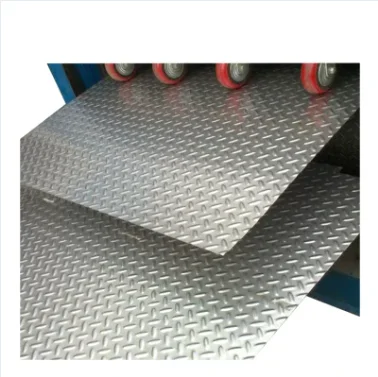Hot Selling Diamond Pattern Anti-Slip Galvanized Checkered Steel Plate for Floor