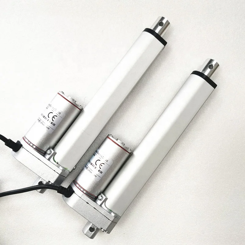 900N микро щетка dc Линейный актуатор 12 В 150 мм ход