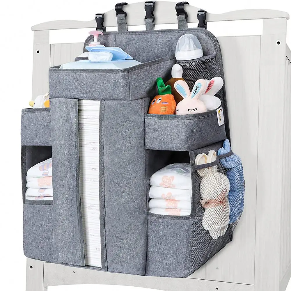 Factory Custom Cheap Reasonable Price Hanging Diaper Caddy Organizer Fabric Storage Boxes & Bins Multifunction Organization 1kg