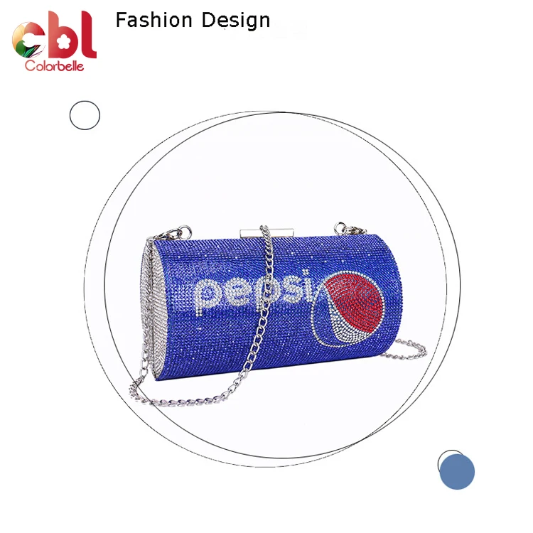 Новый стиль высокое качество сумка через плечо с украшением в виде кристаллов со стразами клатч; Разноцветная Женская сумочка для вечеринок цепи кошельки