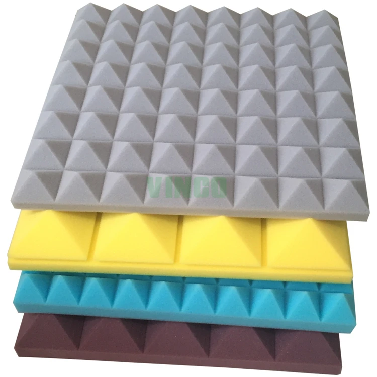 DIY color and picture acoustic ceiling foam good acoustic absorption materials acoustic foam for walls