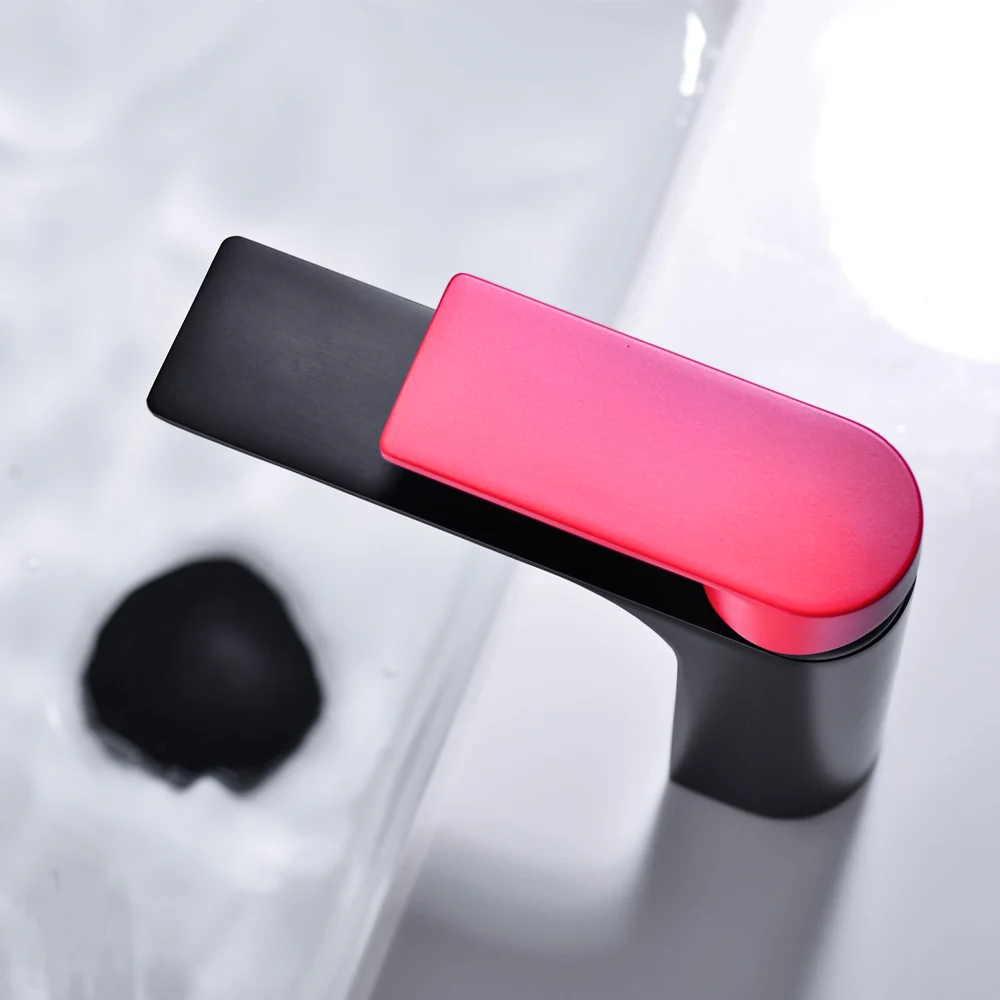 
Customize bathroom set washroom vanity faucet deck mounted polished mixer tap 