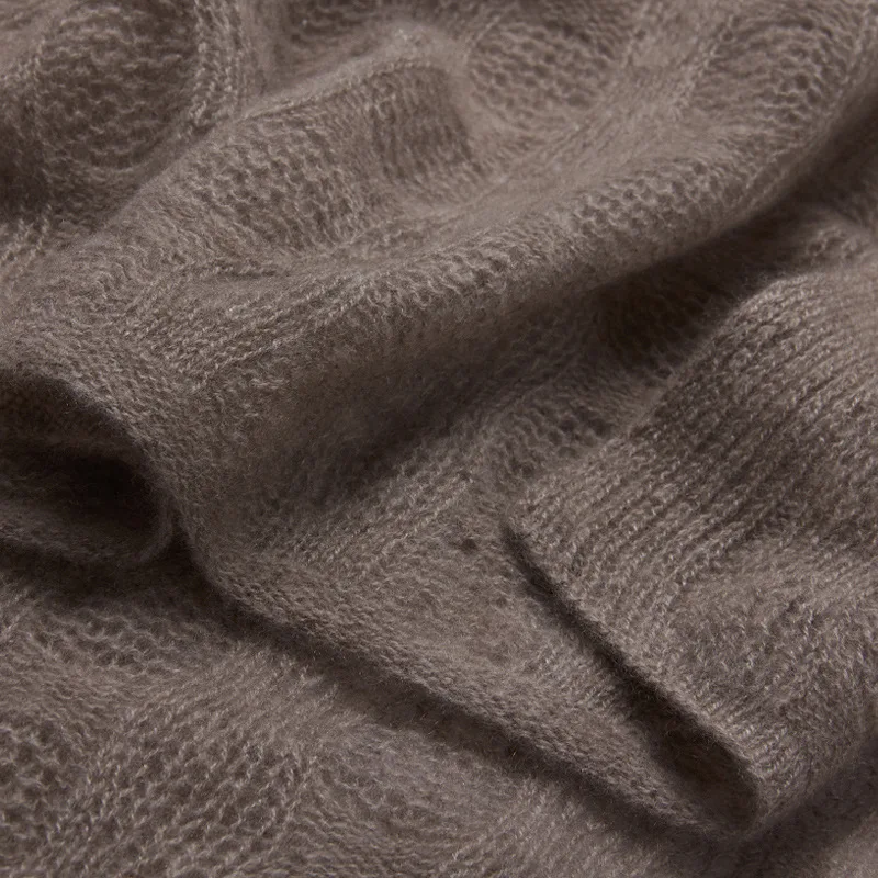 Cashmere Erdos Warp Knitting Scarf Women