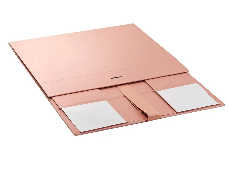 Luxury Magnetic closure beauty pink cardboard paper box for skincare cosmetics packaging box eco friendly packaging lipsticks