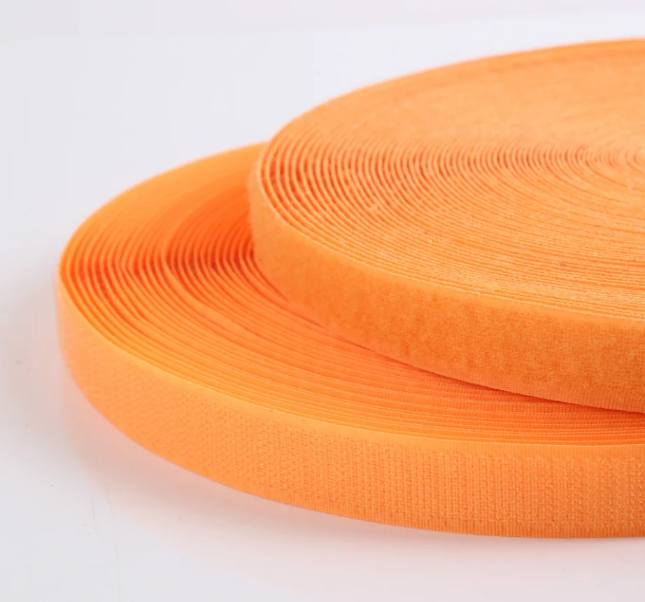 Nylon Material Fastening Strong Adhesive Excellent Abrasion Resistance Hook And Loop Tape