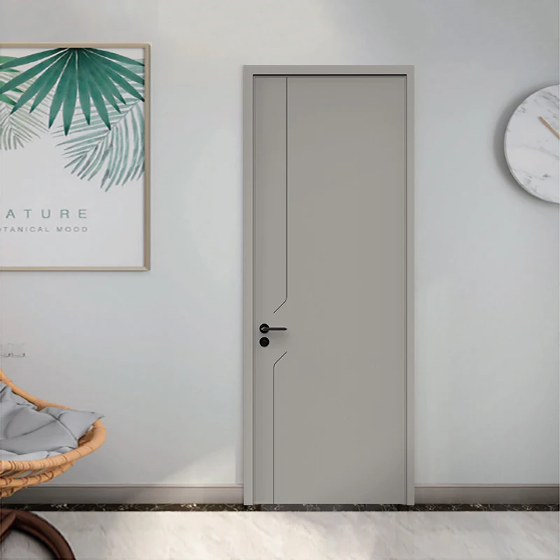 Plain solid wood standard kitchen door wooden doors prices in saudi arabia