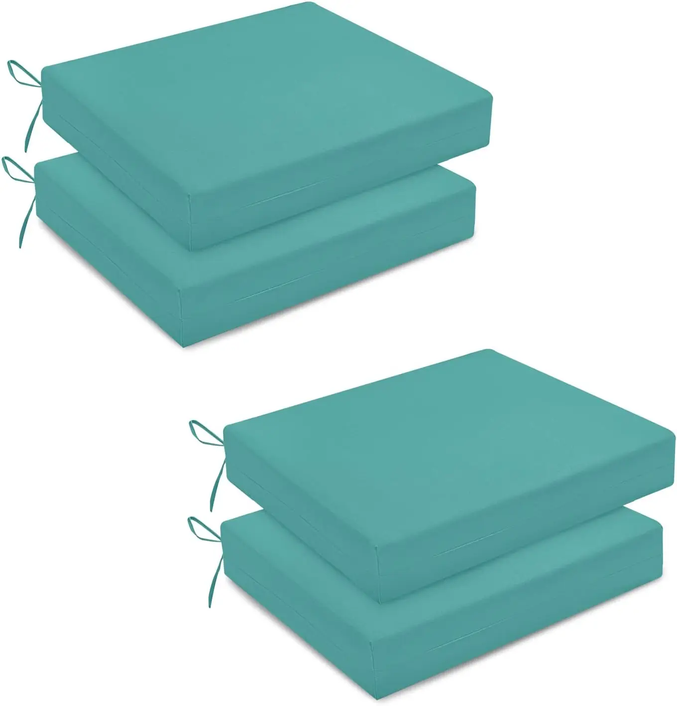 Wholesale high-end outdoor waterproof square sofa seat cushions and pillows seasonal replacement cushions