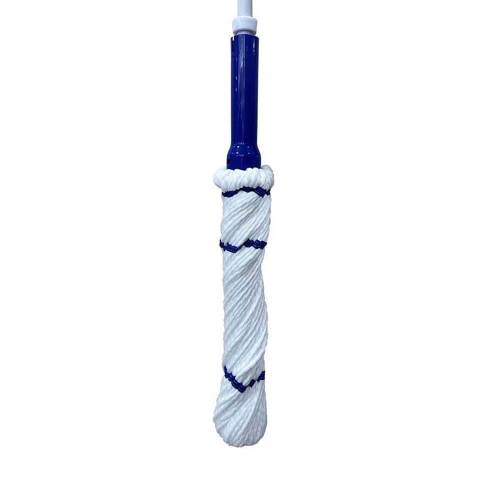 Twist microfiber yarn mop