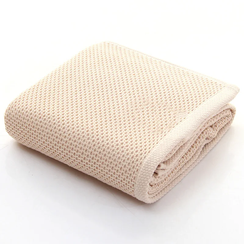 Amazon Hot Deals 100% Natural cotton classic waffle weave knit waffle bath face towel