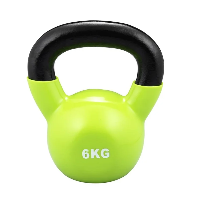 China High quality Colorful vinyl or neoprene kettlebell