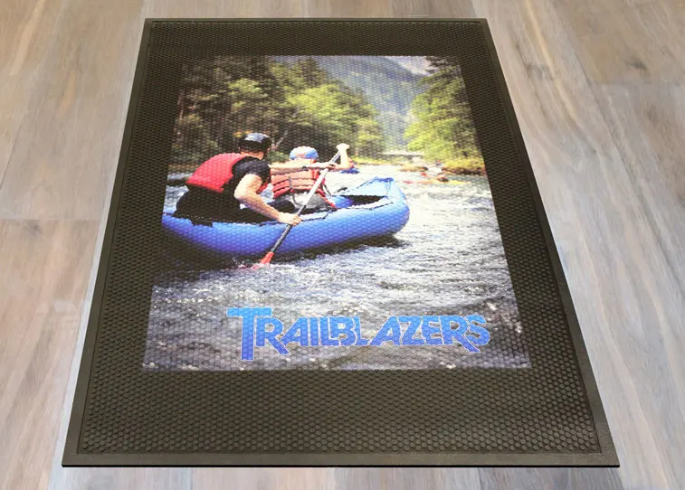 Custom Personalized Outdoor Logo Scraper Rubber Mats
