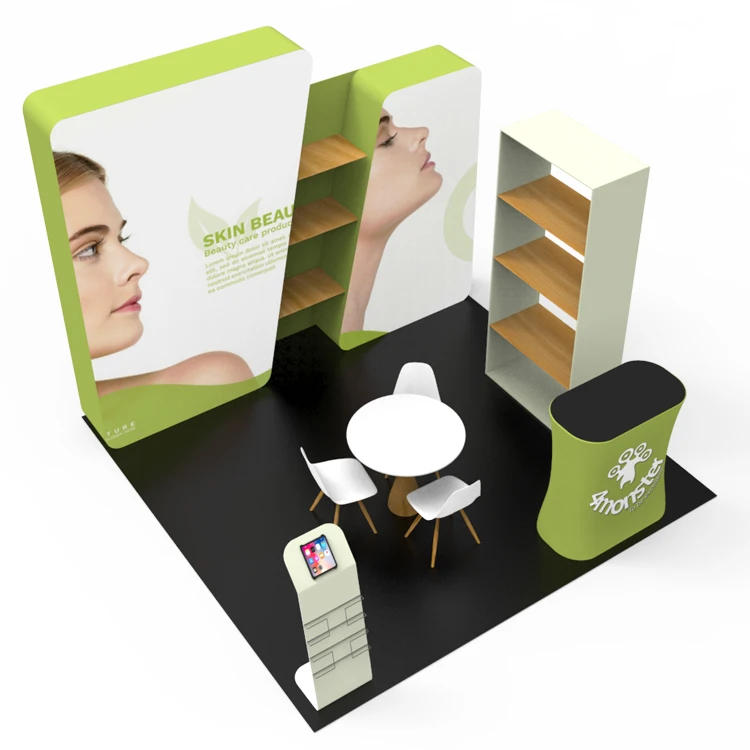 10x20ft Tension fabric arch display trade show booth Displays and Events for Exhibits