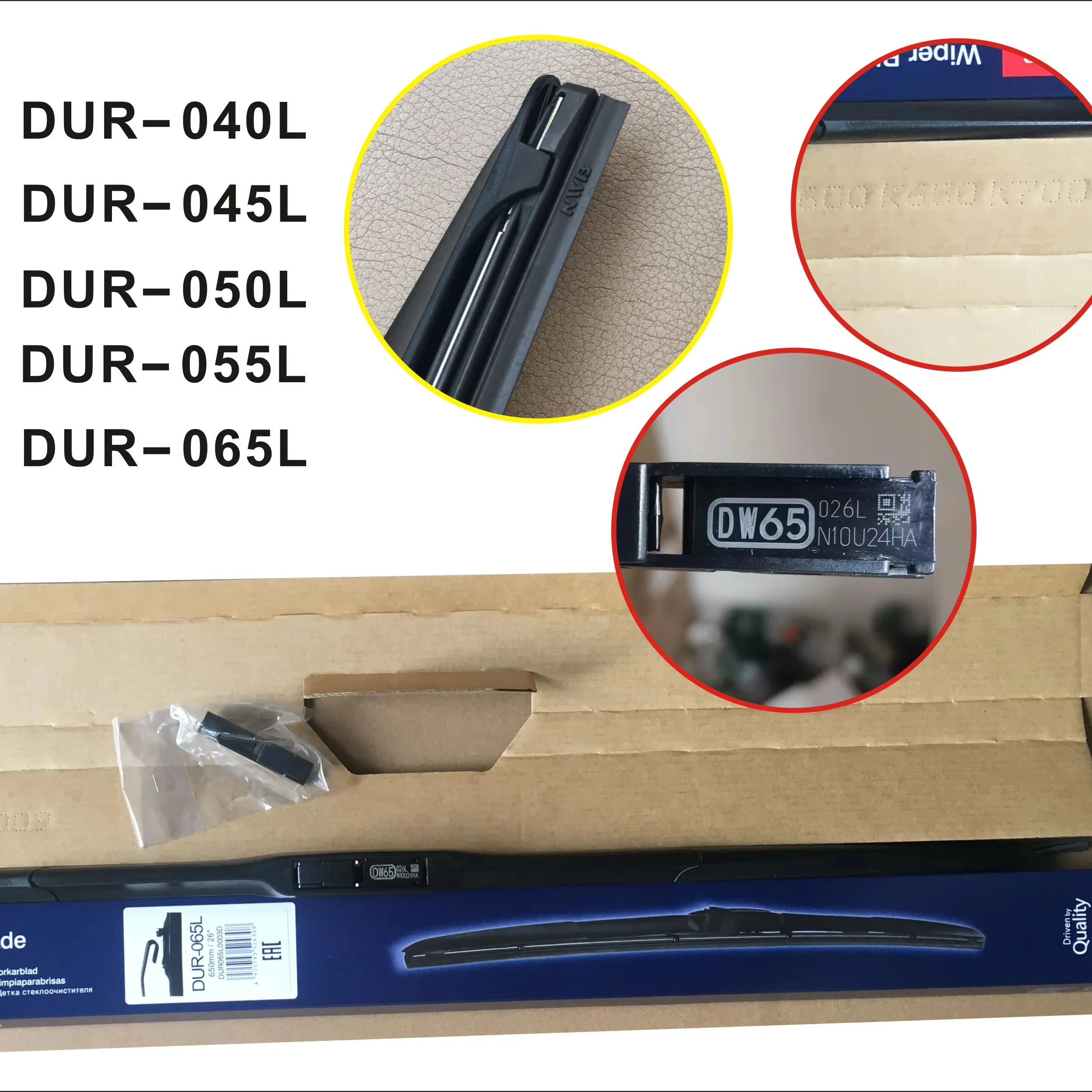 Hybrid wiper blade  for Japan car made in  china car accessories wiper blade in the Russia market