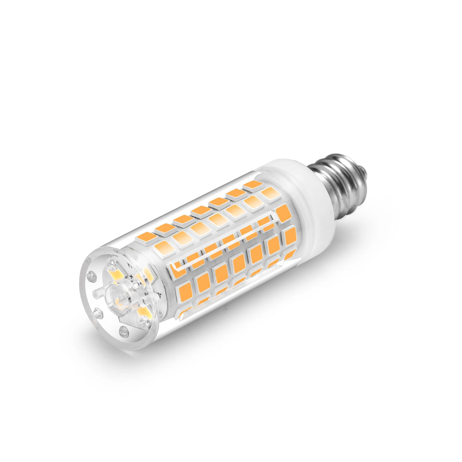 I-SFG  E12  4W 5W no flicker led bulb 2835SMD corn light products Ceramic+PC  AC120V  650lm ETL