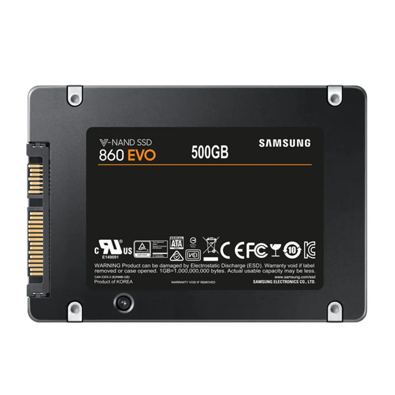  SAMSUNG 860 EVO SSD ТБ 2 500GB жесткий диск HDD 5 SATAIII 250GB твердотельный накопитель для