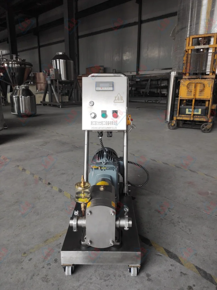 Factory Price Sanitary stainless steel high viscosity rotor lobe pump syrup molasses honey transfer pump
