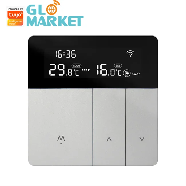 Glomarket Tuya WIFI Smart Underfloor Heating Mat Thermostat Wireless Underfloor Heating Thermostat With Wifi