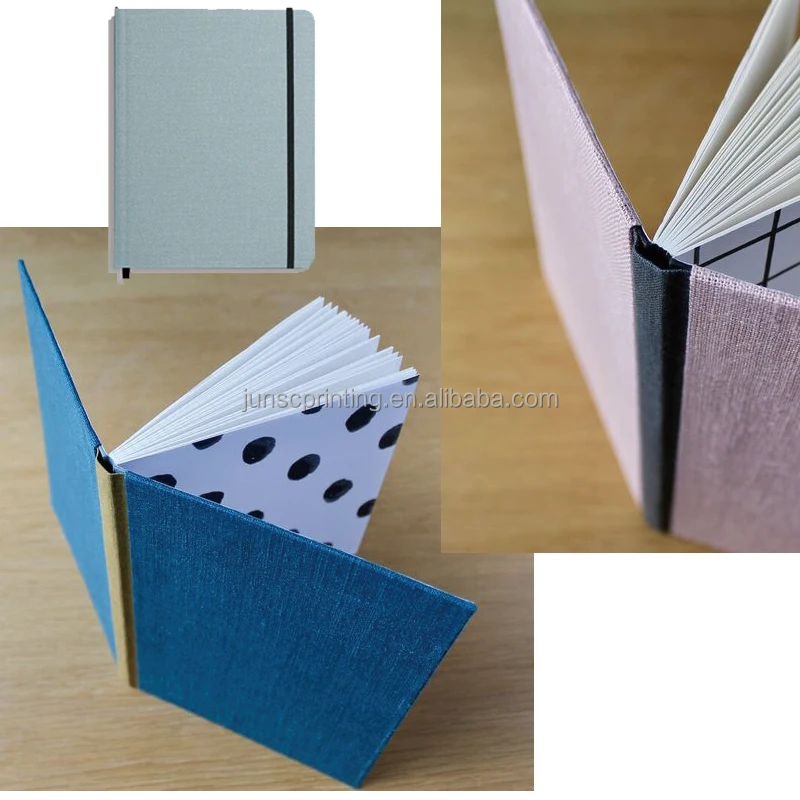 Print book organizer boss babe manifestation non-dated monthly weekly linen devotional journal customized men notebook planner