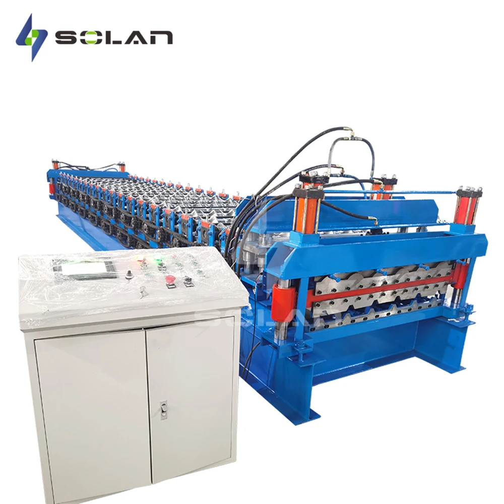 Hot Selling Double Layer Metal Roll Forming Machine Roof Making Machine