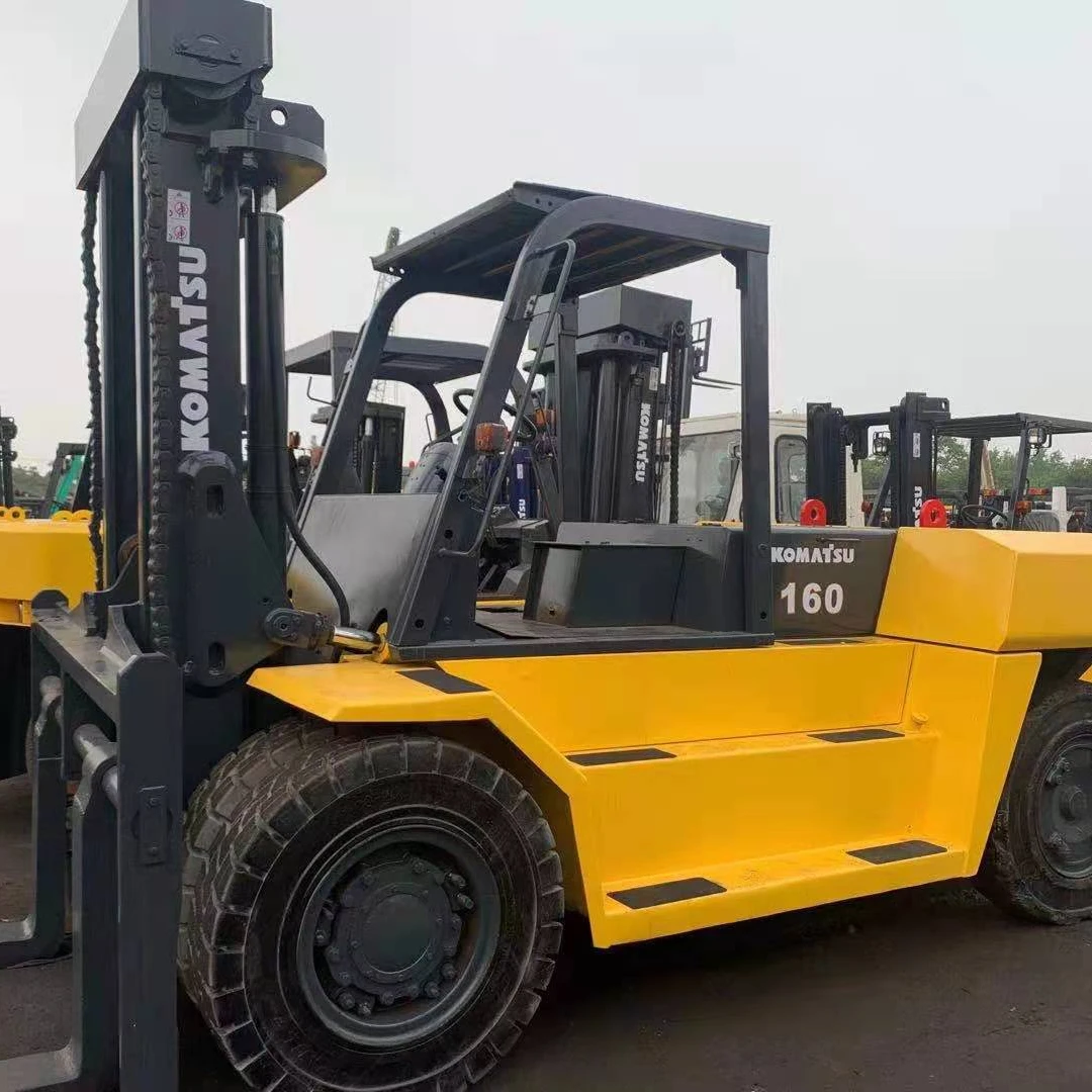 Подержанный погрузчик Komatsu FD160 16-тонный дизельный вилочный 16