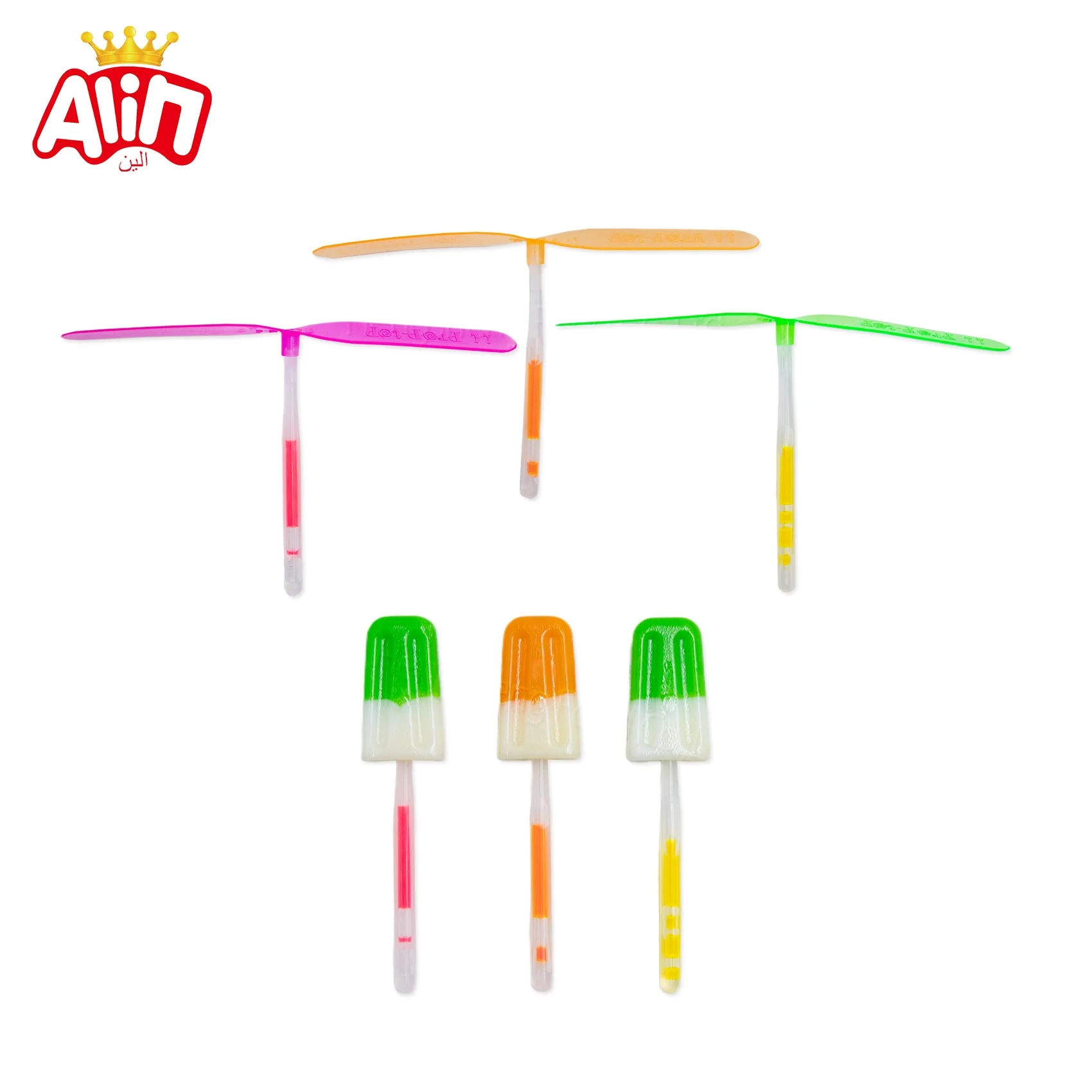 game snacks little fruits candy cartoon styles fruit Bamboo dragonfly fluorescence lollipop