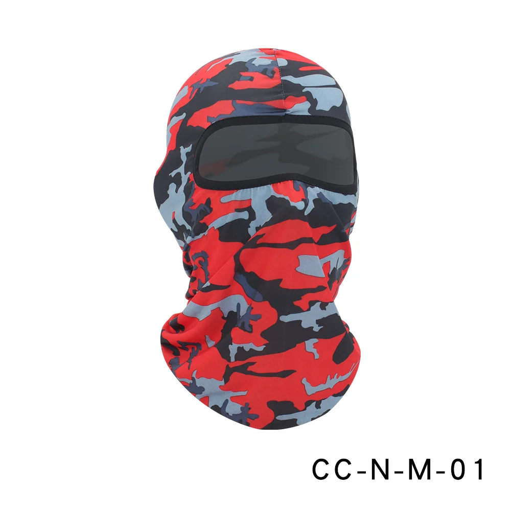 New Design Y2K Full Face Motorcycle Ski Mask Hot Selling  Custom Embroidery Logo Balaclava for Adults in Sports Scene