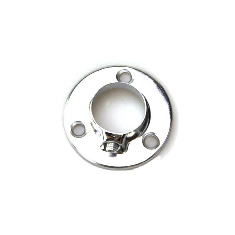 Furniture fitting Tube Flange Furniture wardrobe tube holder railing support flange