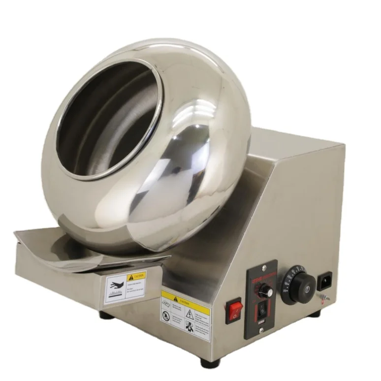 12kg chocolate candy peanut making machine snack chocolate coating machine