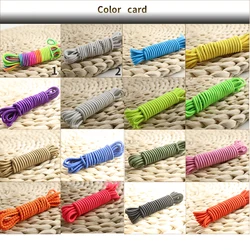 Factory Wholesale1.5mm 2mm 2.5mm 3mm 3.5mm 4mm 5mm  Strong Stretch  Braided Round  Elastic cord