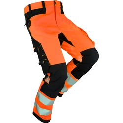 High Quality Personal Protection Tear-Resistance Work Pants High Visibility Waterproof Trousers Reflective Safety Pants