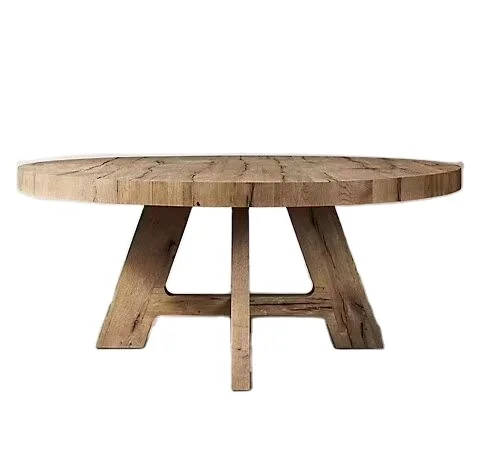 china manufacturers wholesale solid recycled wooden antique farm dining table