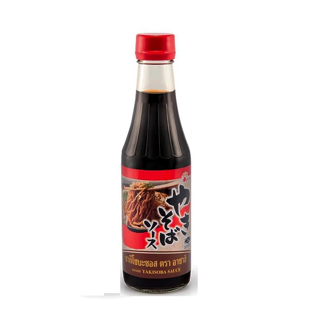 Premium Little Our And Little sweet Taste Japanese Yakisoba  Sauce 300ml in PET Bottle Packaging