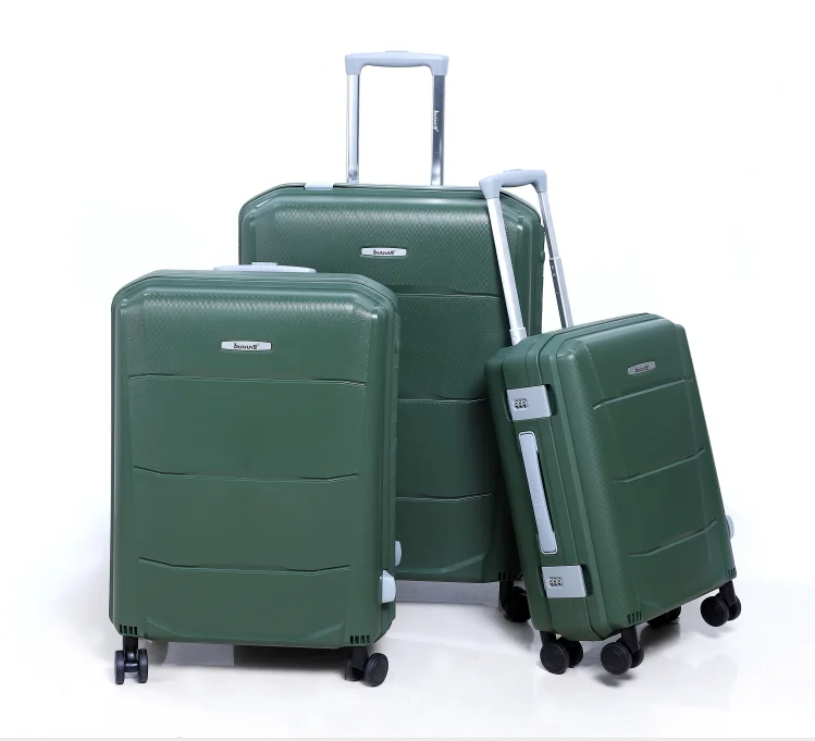 
BUBULE18' PP Spinner Luggage Sets Customize Travelling Bags Suitcases 