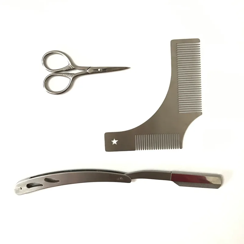 Beard Grooming Trimming Care Kits For Men Care Gift Wholesale Custom Kit Men Beard Care