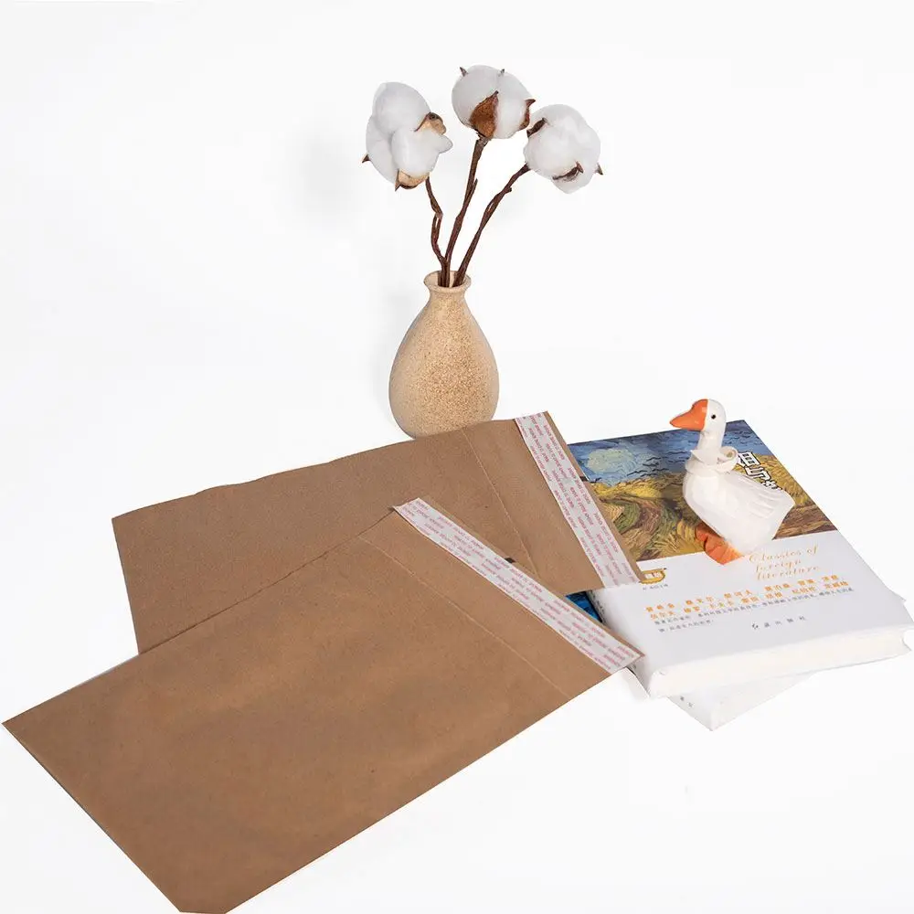 Original Manufacturer 100% Biodegradable Kraft Envelopes Honeycomb Paper Shipping Mailer (1600437687093)