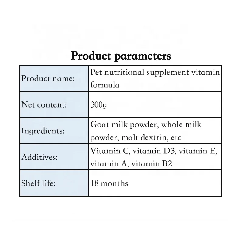 2021 hot seller universal sheep milk powder add HDA Probiotics Natural goat milk powder for kitten dogs, cats and puppies