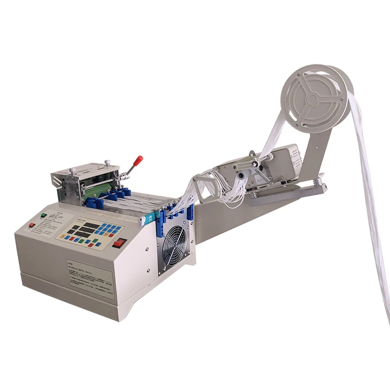 Заводская Горячая продажа автоматическая Маска Ушная петля лента эластичная лента Пояс Горячая Холодная резка рот маска делая машину