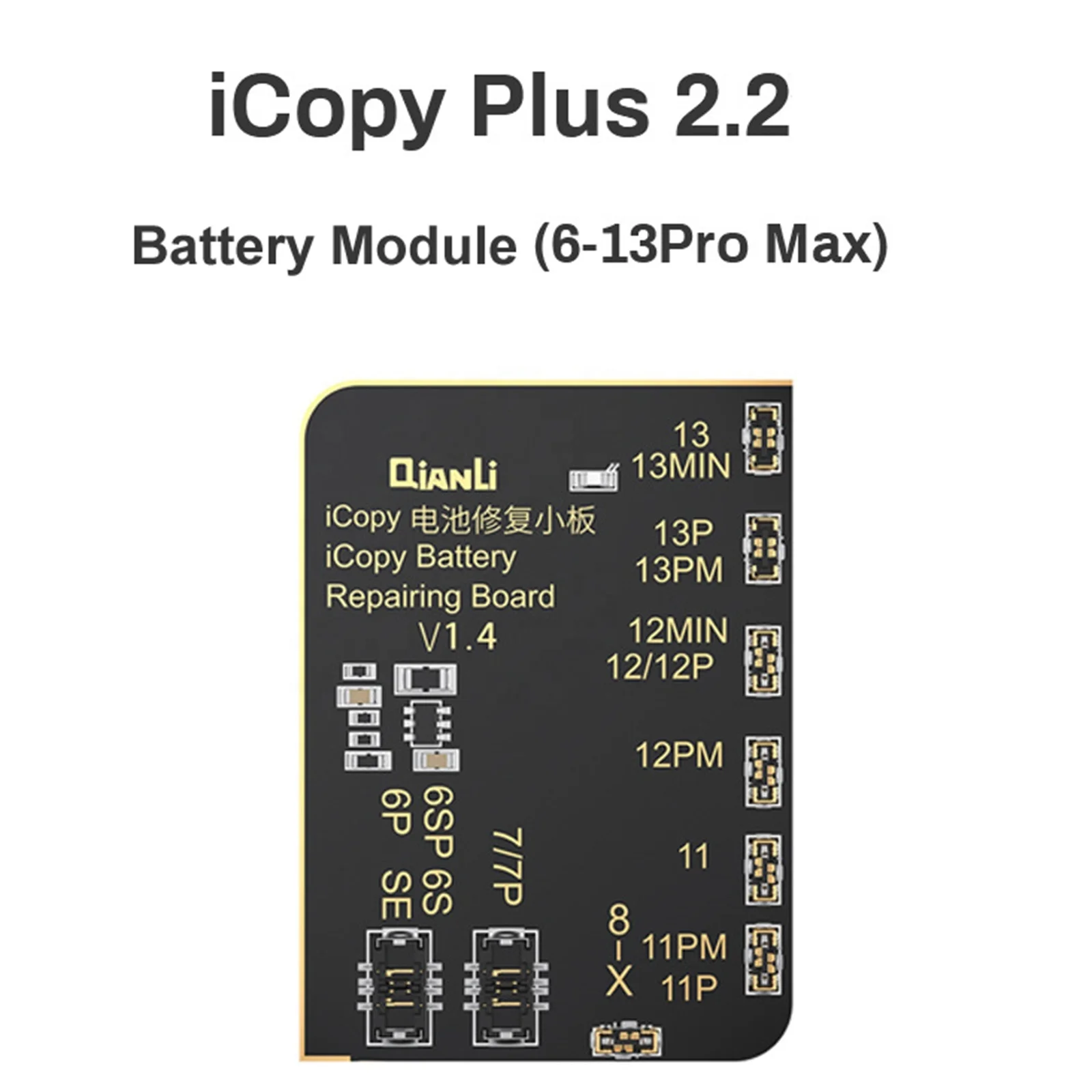 Программатор обнаружения Qianli iCopy Plus 2 для ремонта iPhone 7 8 XSmax 11 Pro ЖК-экран оригинальный