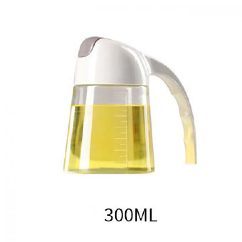 Kitchen Cooking Seasoning Bottle Oil Sauce Vinegar Glass Leakproof Condiment Container Auto Flip Olive Oil Dispenser Bottle