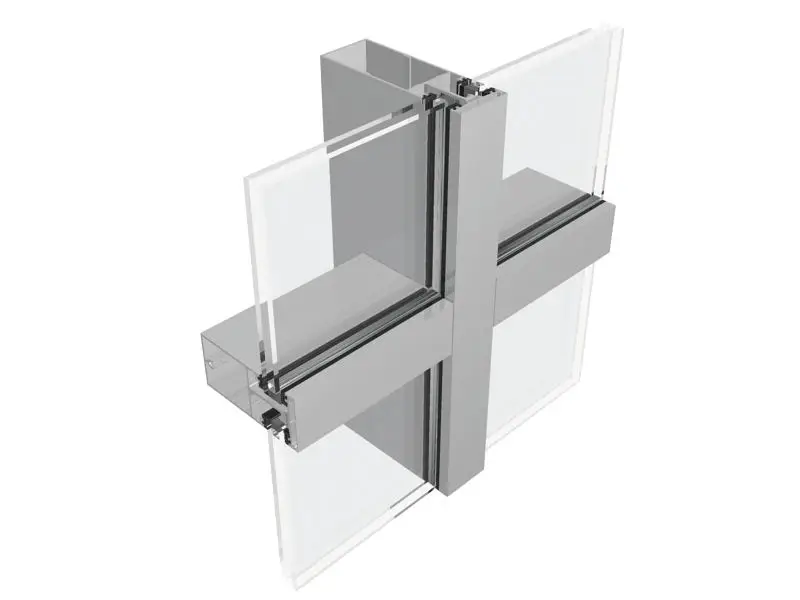 Commerce Exterior Structural Glass Facade Building Wall Aluminum Panels Aluminum Curtain from Supplier