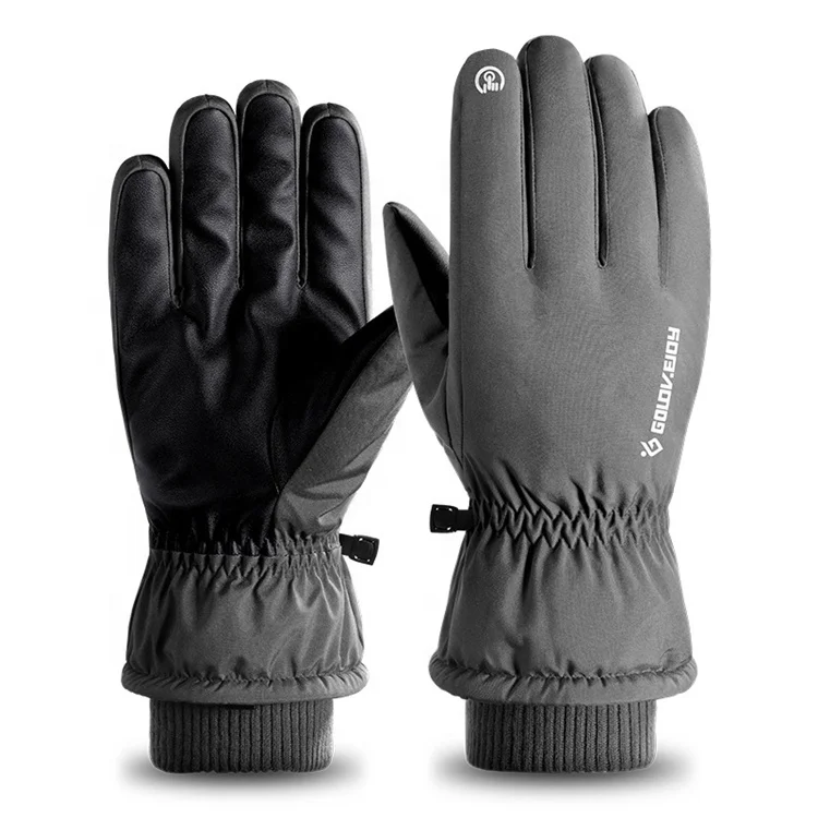 Outdoor sports bike motorcycle gloves touch screen non-slip racing gloves winter windproof and warm riding gloves