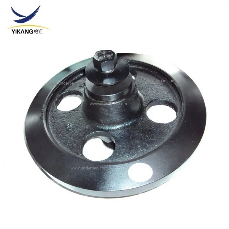 China new tension idler for compact Morooka dumper truck crawler undercarriage spare part MST800 MST1500 MST2200 from Yijiang