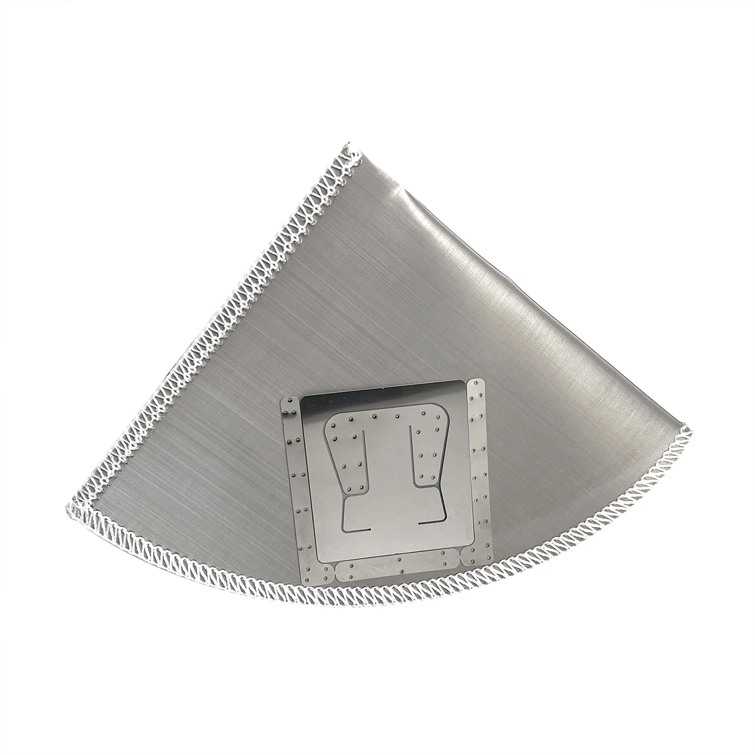 Flexible Pour Over Stainless Steel Mesh Coffee Filters Cone Paperless Coffee Filter Cloth Bag with Hanging ear