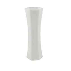 High Quality European Style Flower Vase for Office Table Decor,Geometric Plastic Artificial Flowers Arrangements Vases Crafts