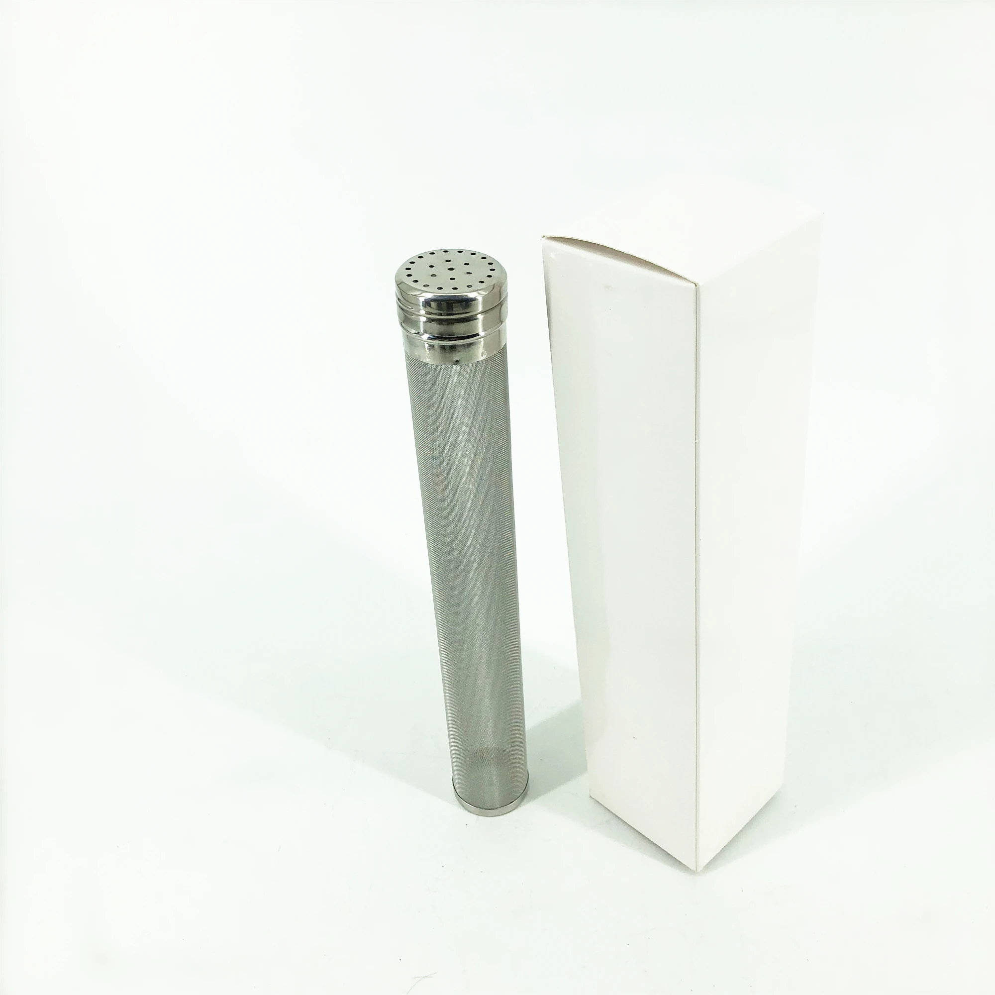 Beer Dry Hops Filter Brewing Hopper Strainer 300 Micron Mesh Barrel Brewing Grain Basket Strainer