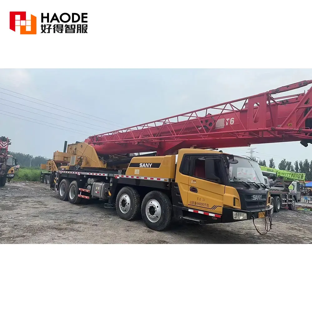 High-power used crawler cranes SANY SCC550E china origin second-hand used sany 50ton crawler crane in good condition