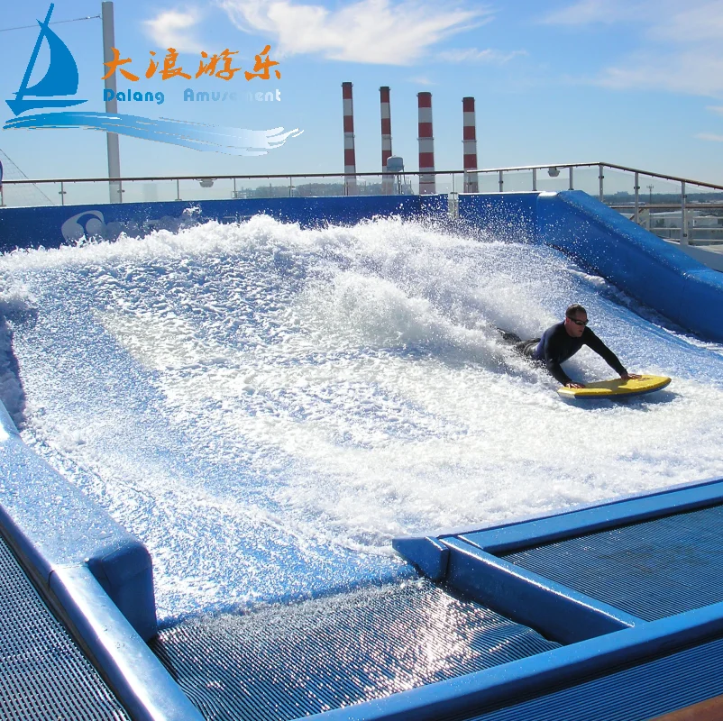 Artificial Wave For Surfing  Wave Pool Surfing Water Sport Indoor Surfing