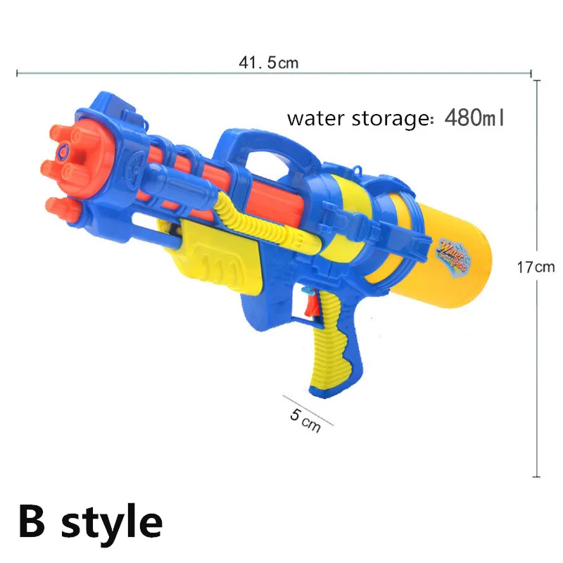 Wholesale kids outdoor toy pistol kids play water park water plastic bullet blaster spray gun toys