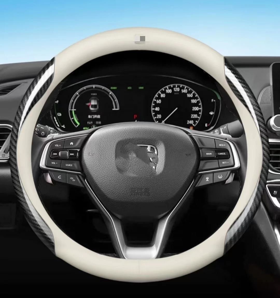 new design 2023 carbon fiber steering wheel cover best napa leather